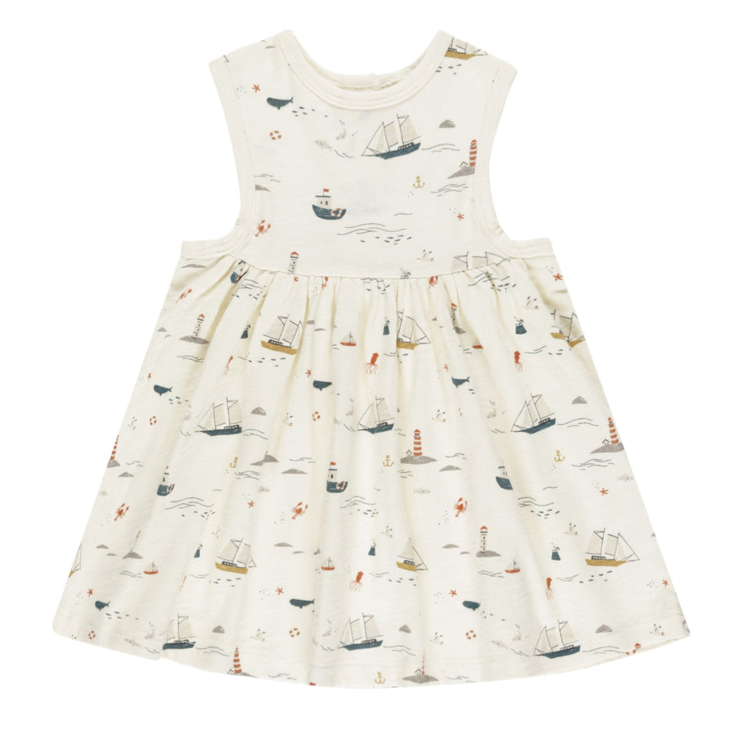 Layla Dress || Nautical