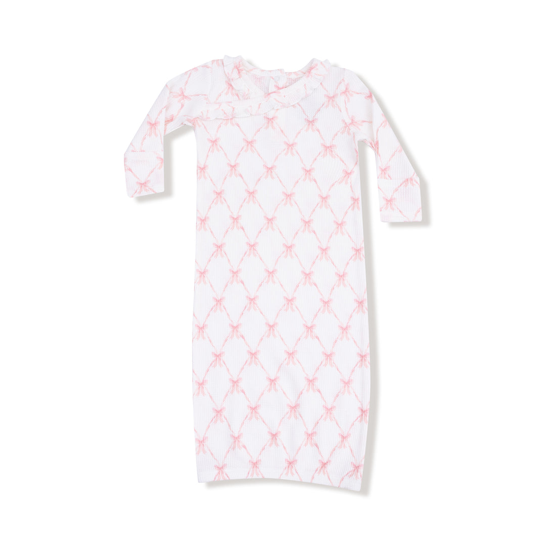 Ribbon Bow Trellis Kimono Gown