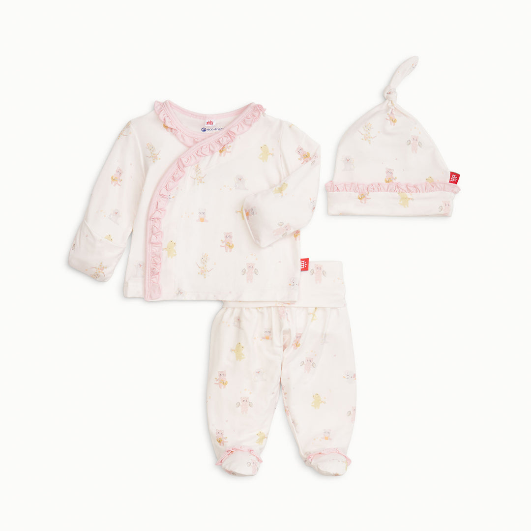Pink Baby Beats Kimono Set