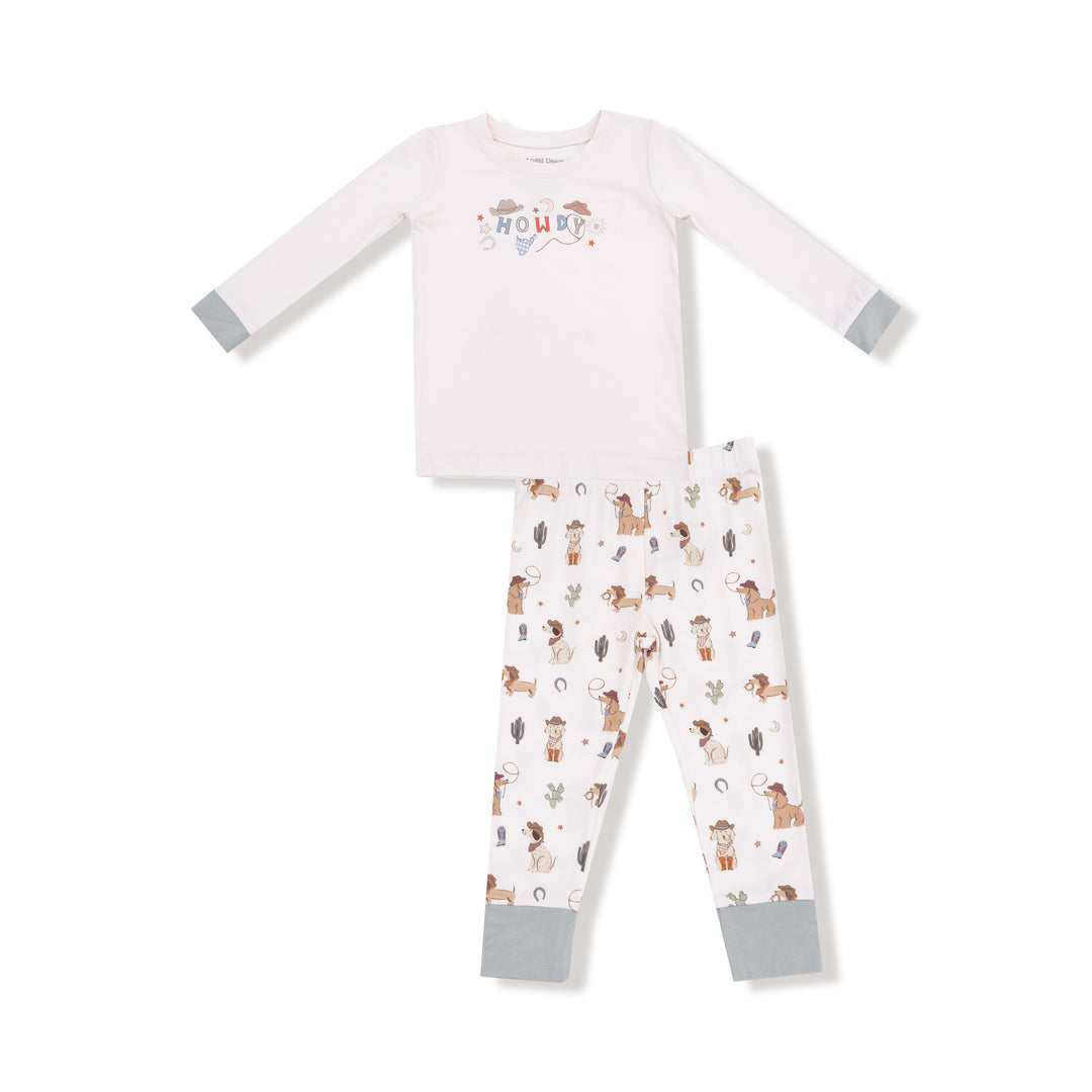 Cowboy Dogs L/S Loungewear Set