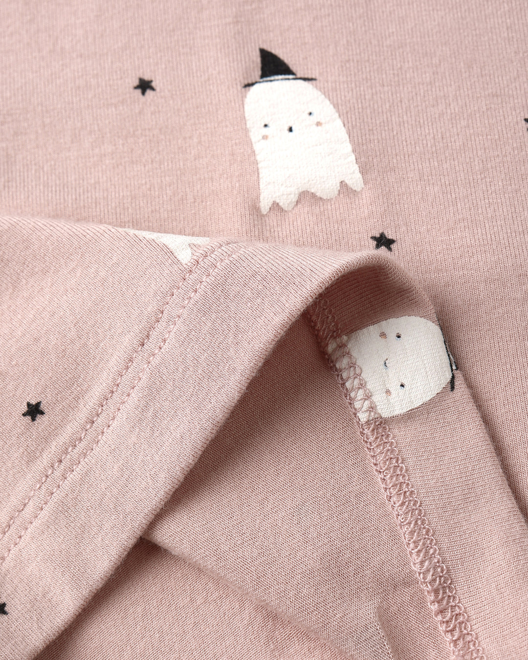 Bamboo PJ Set - Pink Ghosts