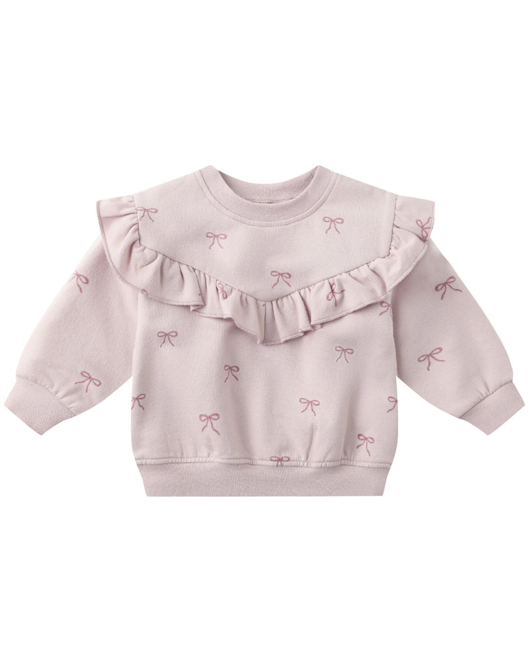 Relaxed Fleece Sweat Set - Bows