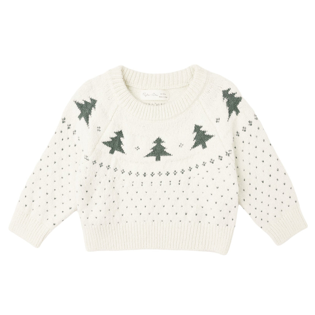 Fair Isle Sweater - Trees