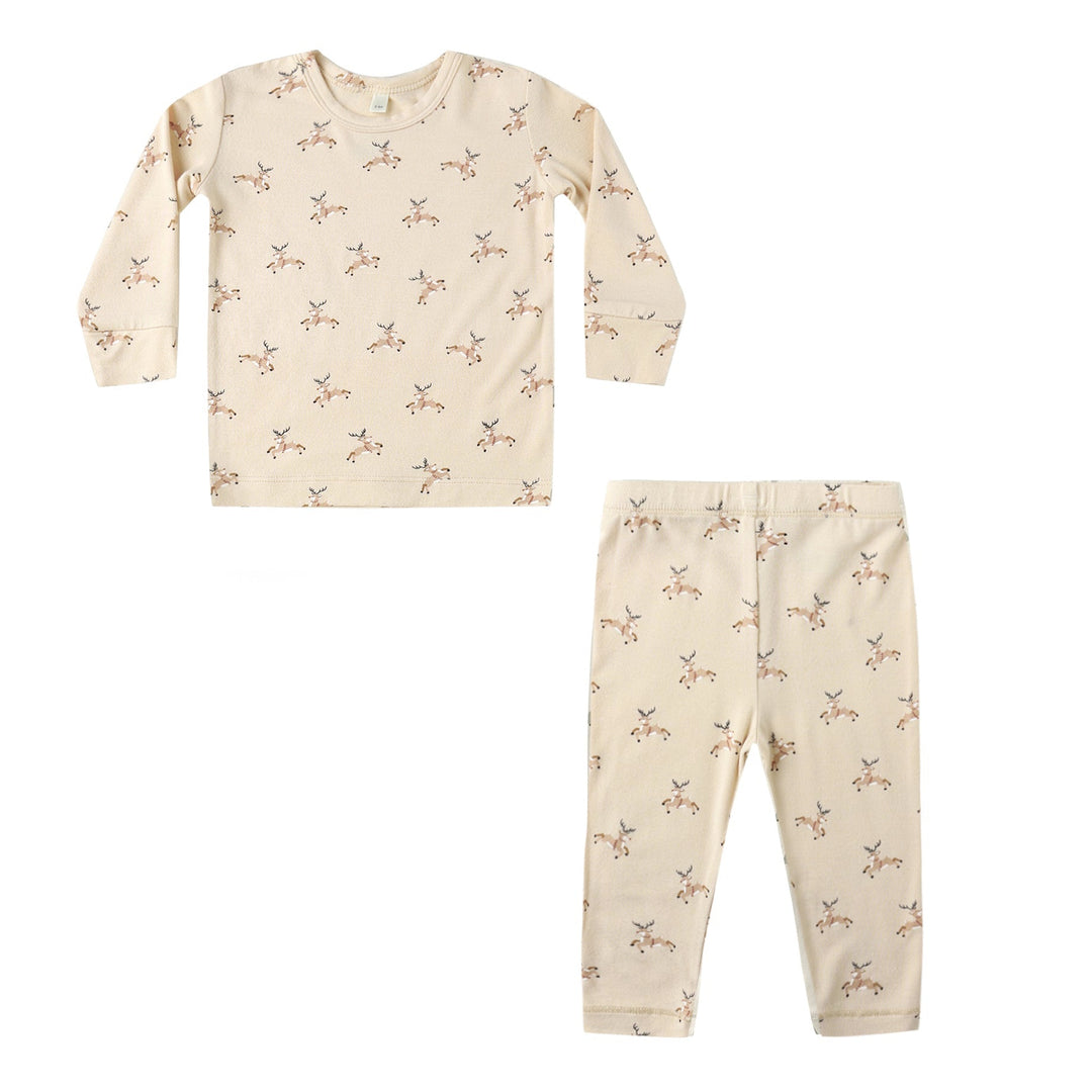 Reindeer Bamboo PJ Set