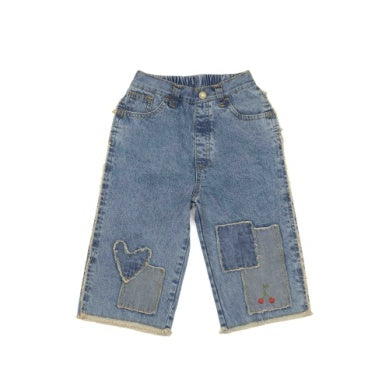 Patchwork Heart Pants