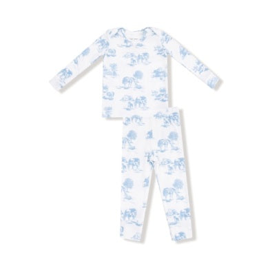 Farm Toile Blue Loungewear Set