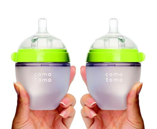 Baby Bottle 5oz Twin Pack - Green