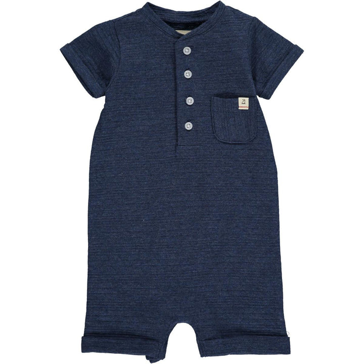 Camborne Navy Henley Romper