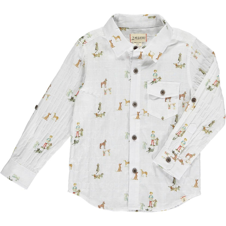 Henry All Over Atwood Woven Shirt
