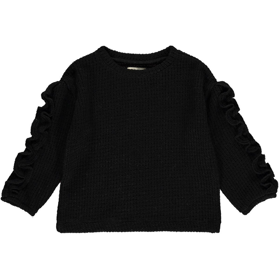 Jess Sweater- Charcoal Knit