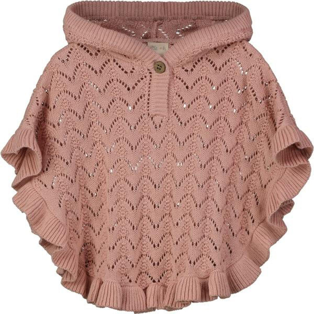 Loveday Poncho - Pink Etti and H 12-18M   [variant_option4] [variant_option5] [variant_option6] [variant_option7] [variant_option8] [variant_option9] 1