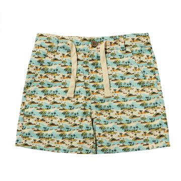 Mahalo Printed Shorts -Blue Islands