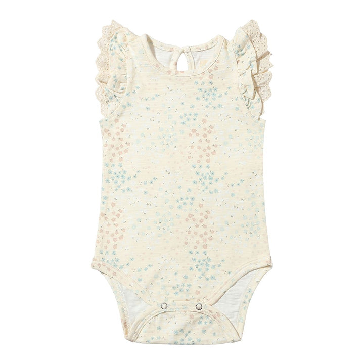 Amber Onesie -Natural Spring Floral