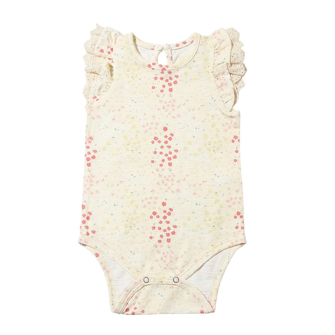 Amber Onesie - Pink Spring Floral