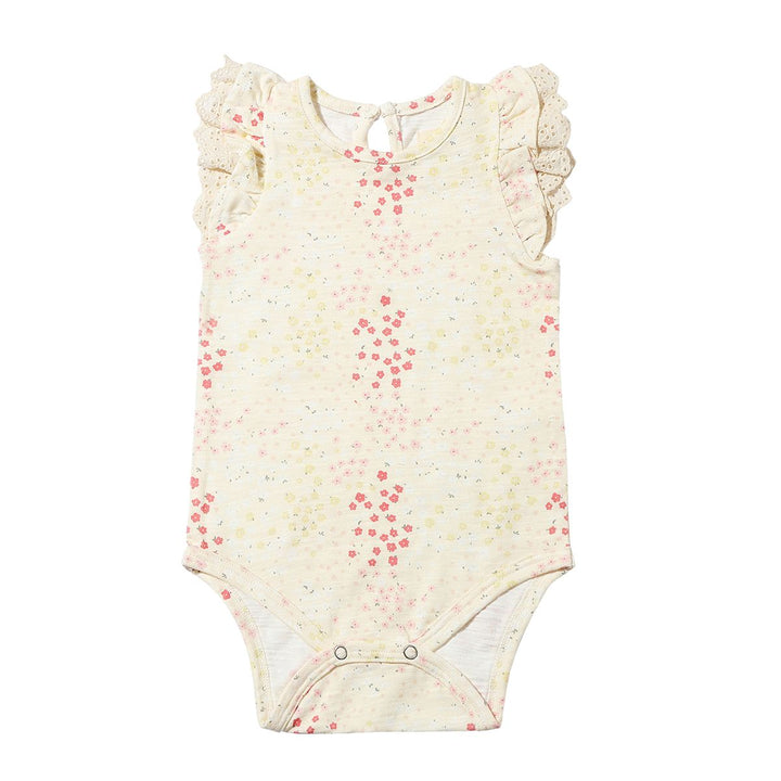 Amber Onesie - Pink Spring Floral