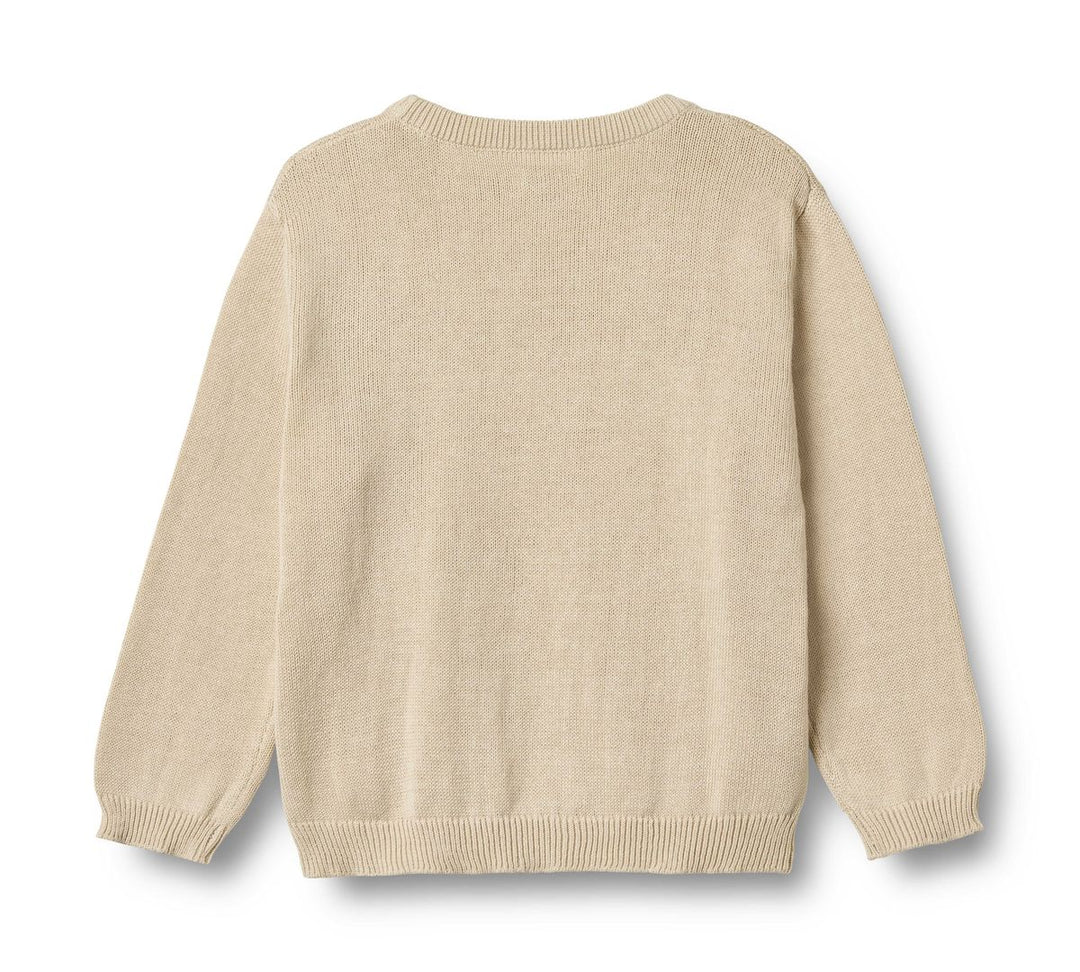 Knit Pullover Embr. Lisa