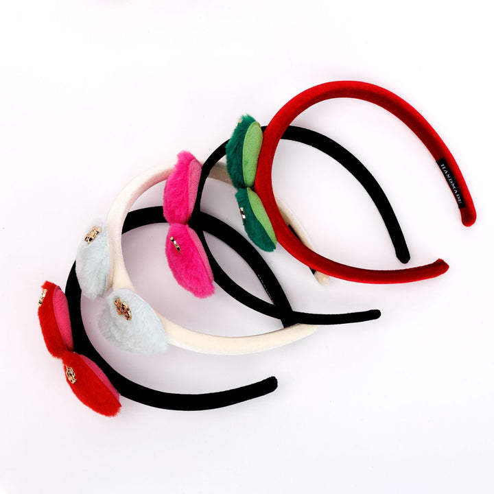 Heart Headband - Pink