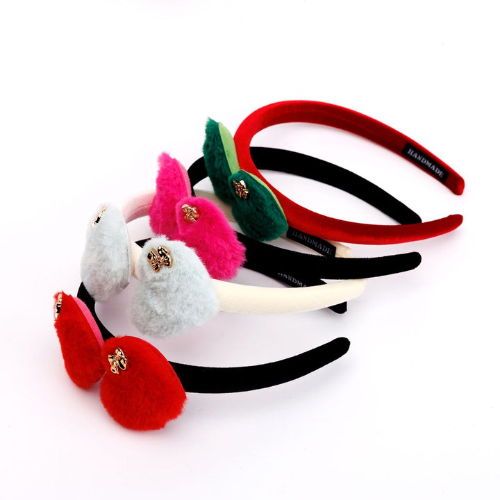 Heart Headband - Pink