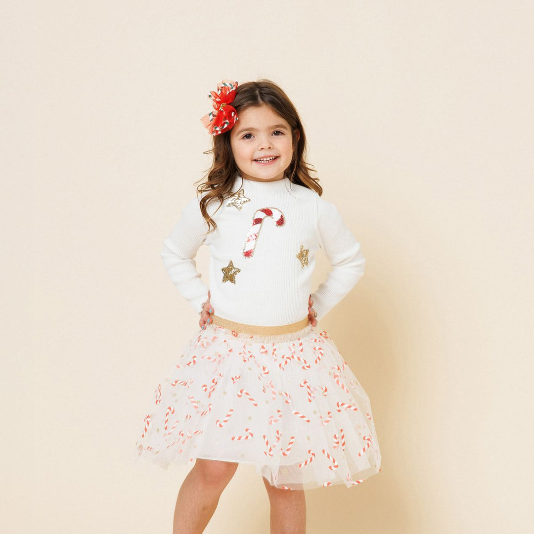 Candy Cane Star Skirt
