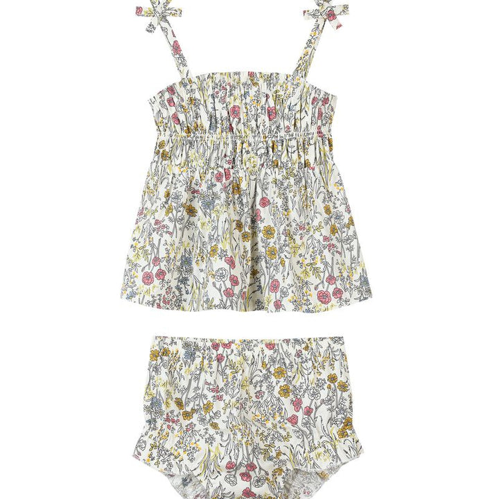Cassidy Set in Yellow Meadow Floral