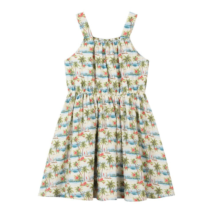 Sloane Dress in Hawaiian Palms