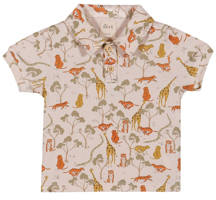 Jacob 2 Piece Polo Set Safari
