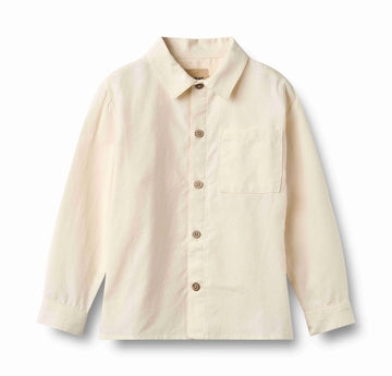 Shirt L/S Oscar Eggshell
