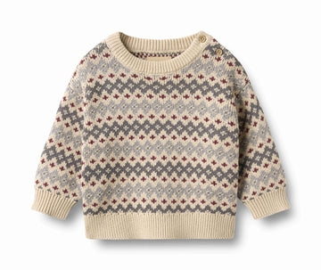 Jacquard Pullover Harlow Flint