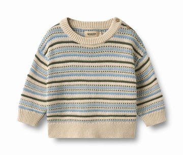Jacquard Pullover Harlow Offwhite