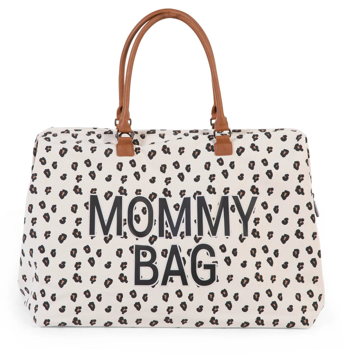 Mommy Bag - Canvas Leopard