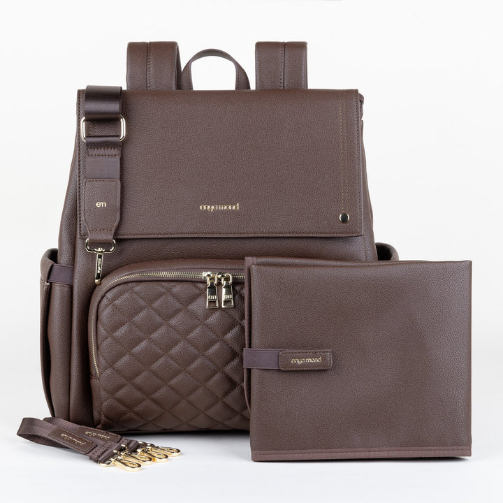Luna Diaper Bag- Brunette