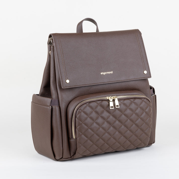 Luna Diaper Bag- Brunette