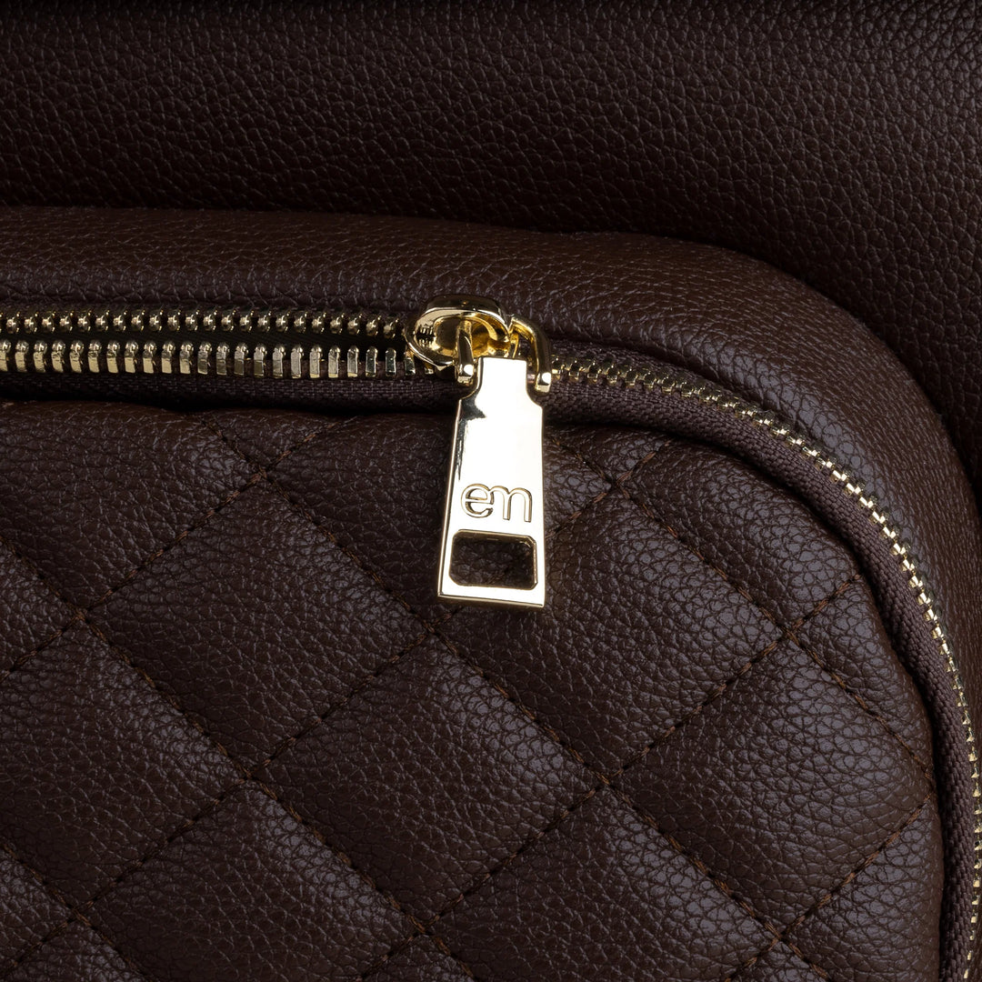Luna Diaper Bag- Brunette
