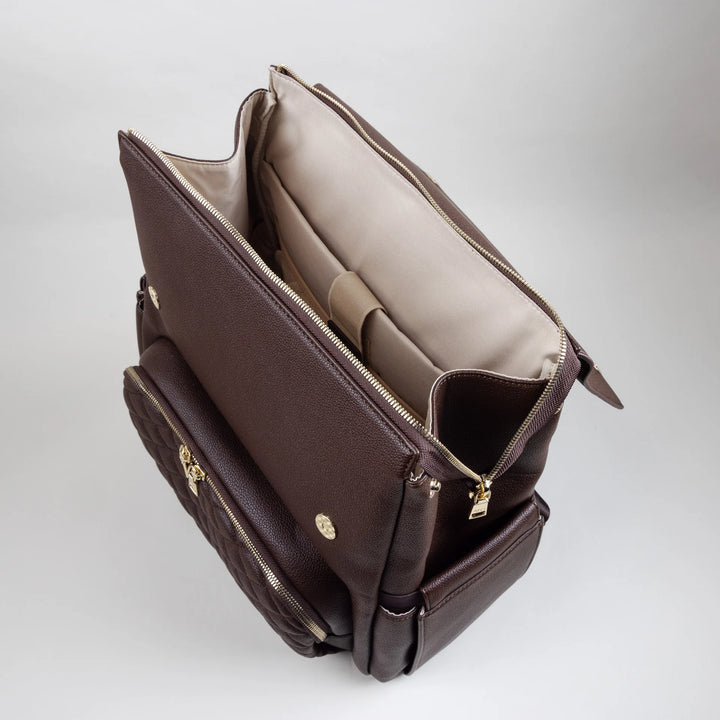 Luna Diaper Bag- Brunette