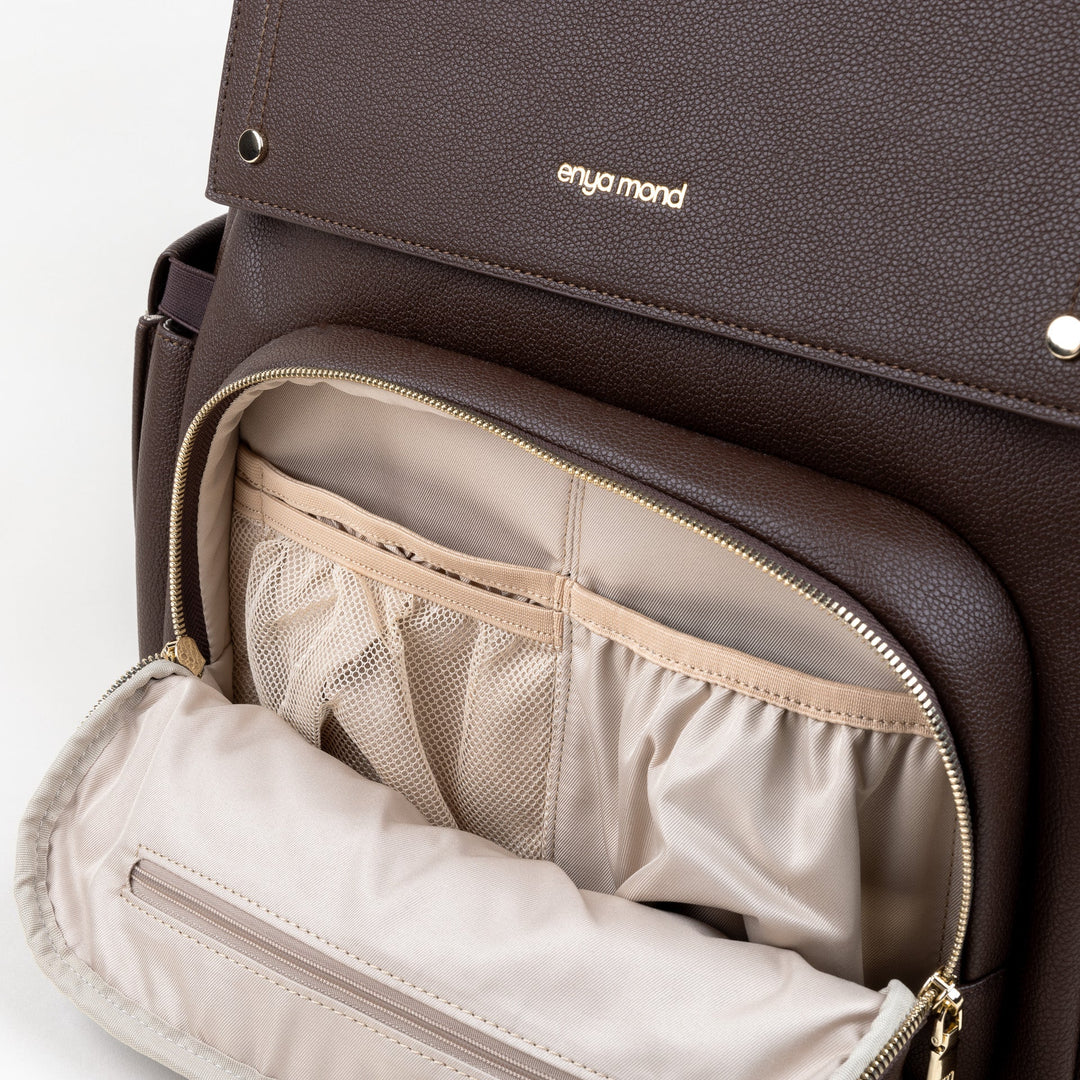 Luna Diaper Bag- Brunette