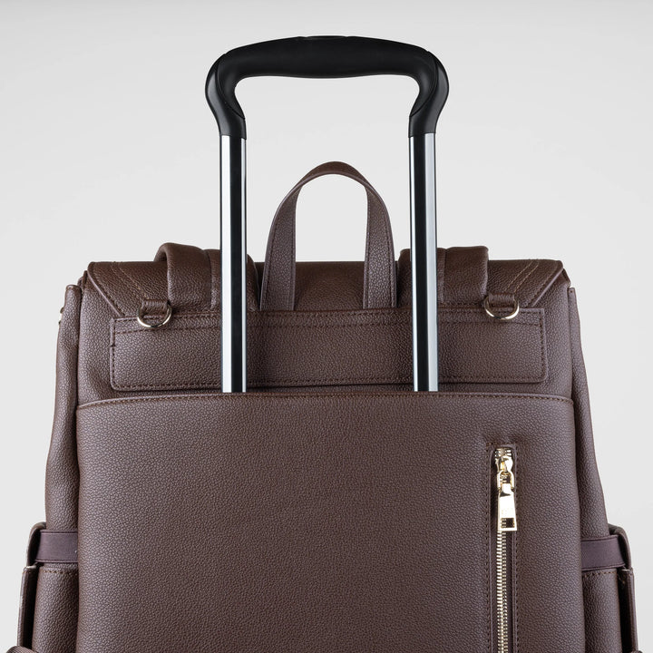 Luna Diaper Bag- Brunette