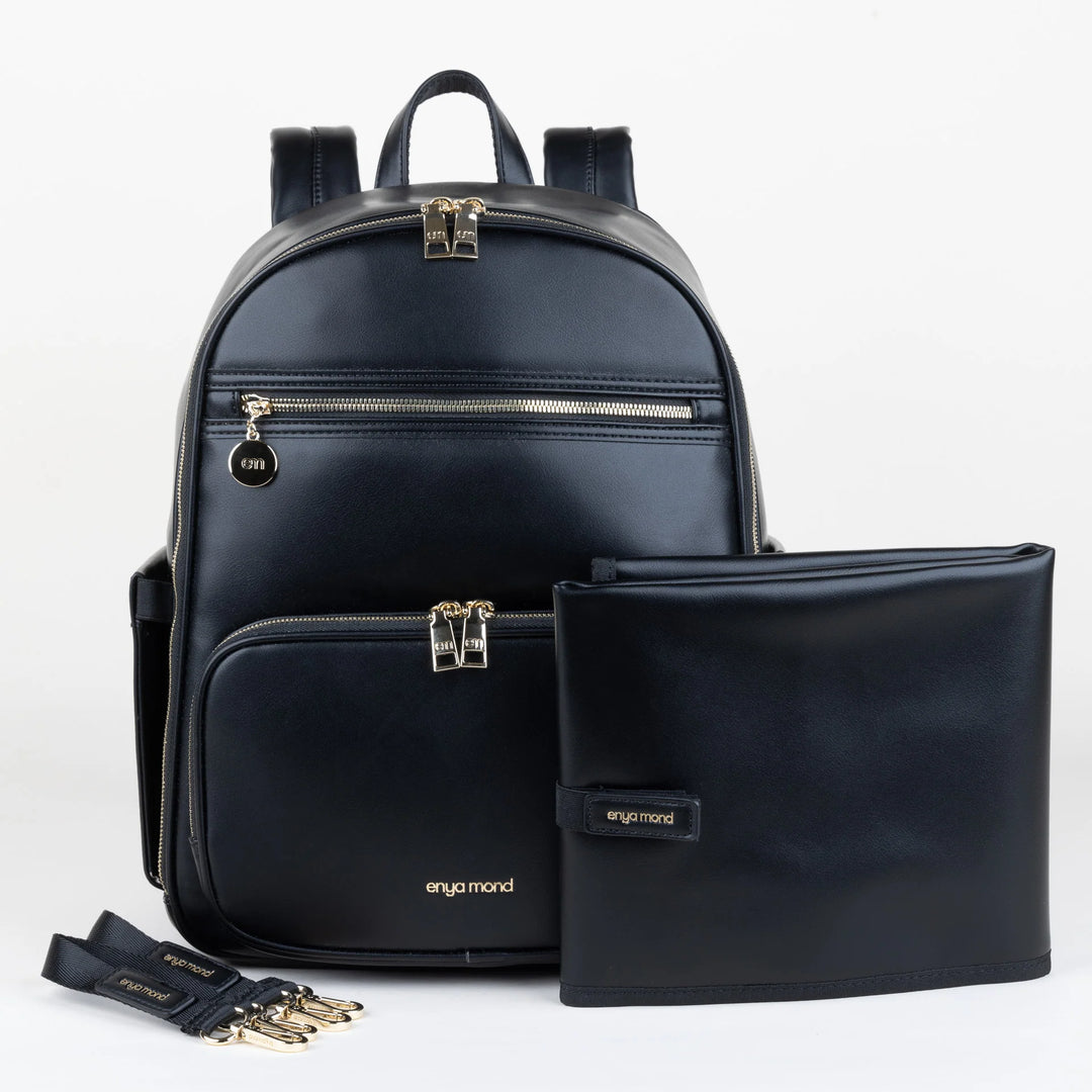 Elara Diaper Bag - Onyx