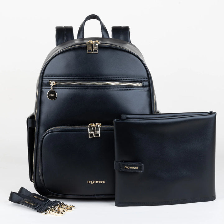 Elara Diaper Bag - Onyx