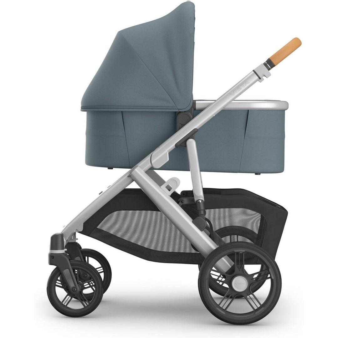 uppababy cruz stroller with bassinet UPPAbaby Bassinet V3 Julian (Dusty Blue Mélange