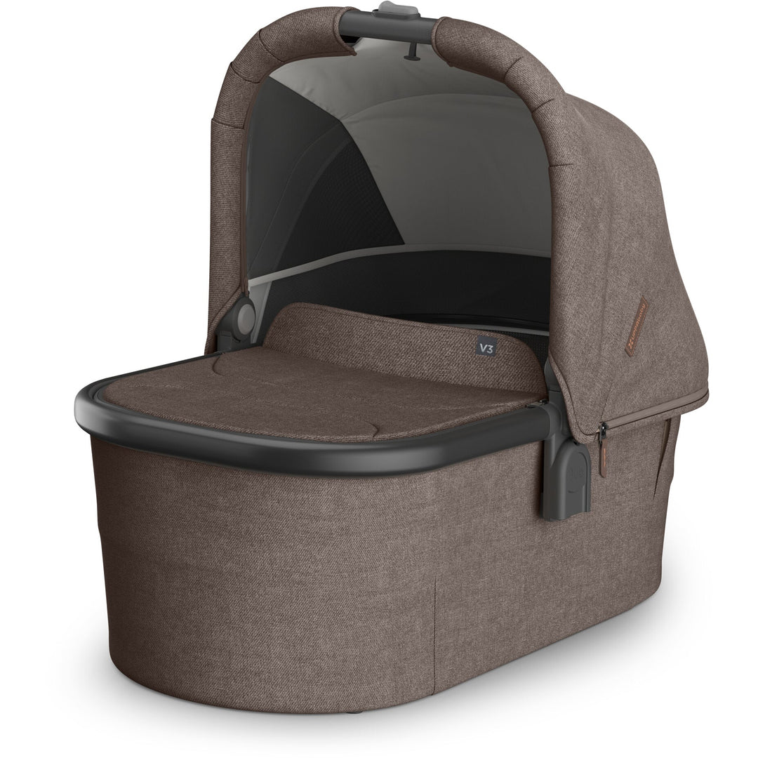 uppababy bassinet vs infant insert UPPAbaby Bassinet V3 Julian (Dusty Blue Mélange