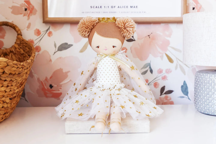 Poppy Princess Strawberry Blonde Ivory