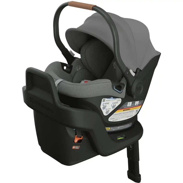 UPPAbaby Aria Lightweight Infant Car Seat + Base UPPAbaby Greyson (Charcoal Mélange | Saddle Leather)   [variant_option4] [variant_option5] [variant_option6] [variant_option7] [variant_option8] [variant_option9] 31