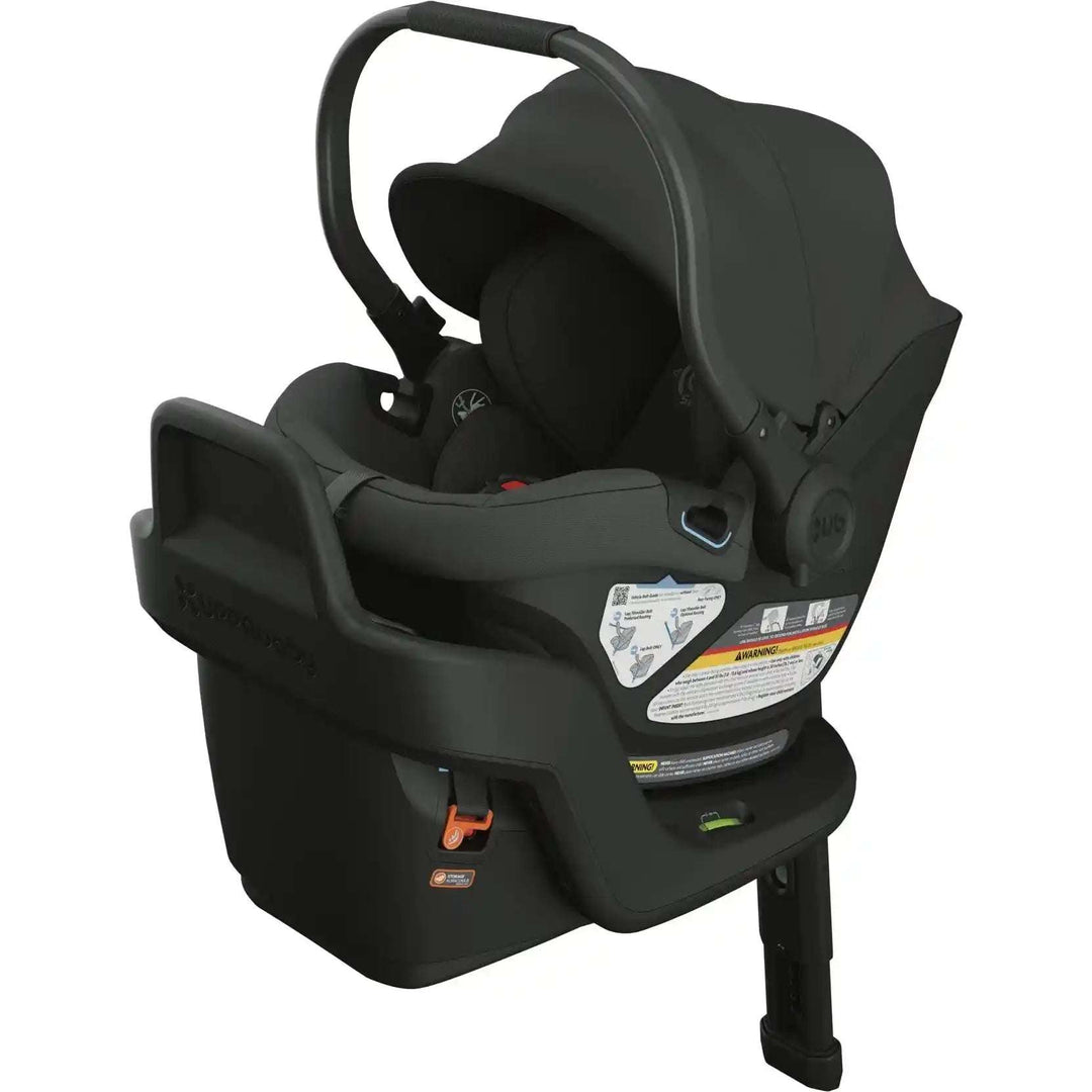 UPPAbaby Aria Lightweight Infant Car Seat + Base UPPAbaby Jake (Charcoal | Black Leather)   [variant_option4] [variant_option5] [variant_option6] [variant_option7] [variant_option8] [variant_option9] 80