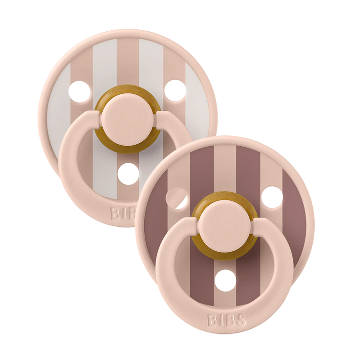 Studio Pacifier 2 Pack Block - Blush Mix