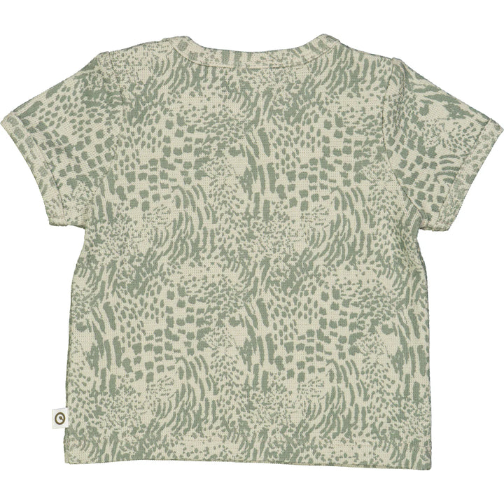 Leopard S/S Tee - Soft Green/Poetry Green