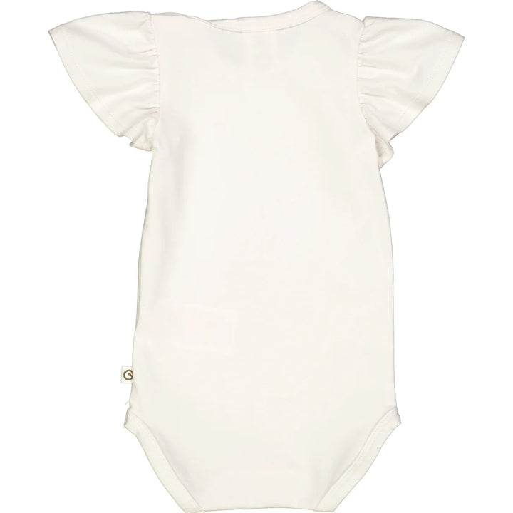 Cozy Me Frill S/S Body - Balsam Cream