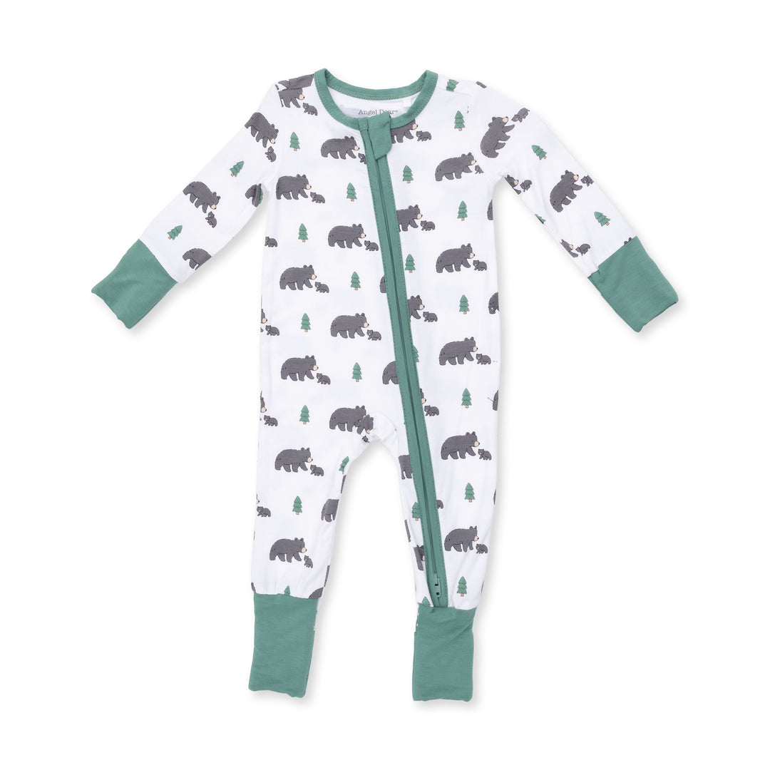 Angel Dear Black Bears Convertible Romper