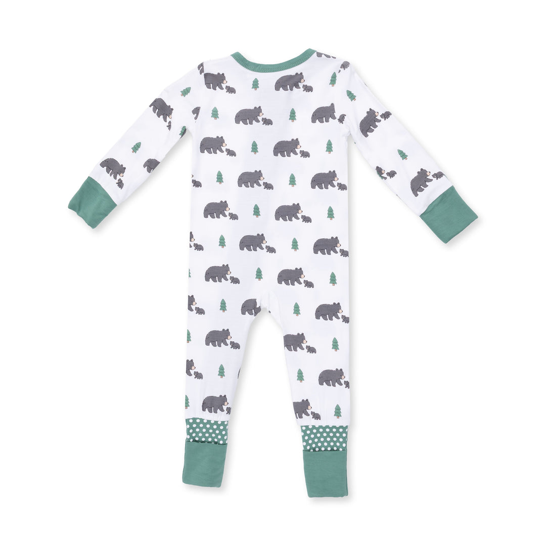 Angel Dear Black Bears Convertible Romper