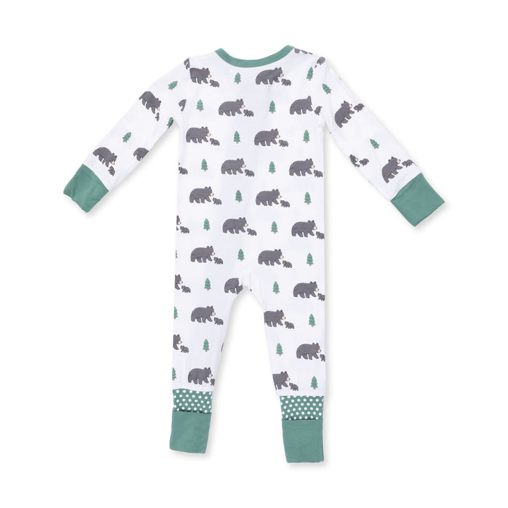 Angel Dear Black Bears Convertible Romper