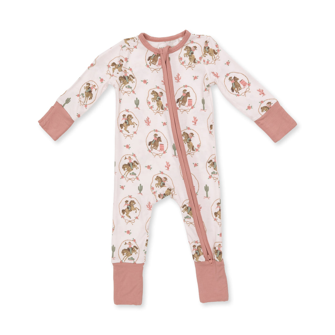 Angel Dear Cowgirl Cameos Convertible Romper
